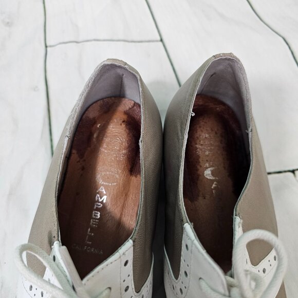 JEFFREY CAMPBELL 'Lookbook' Oxford Tap Shoes ~Size 7.5M - Picture 7 of 10